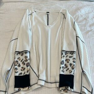 Free people cheetah tunic